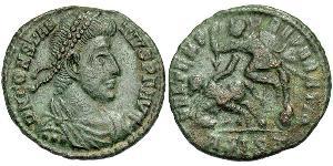 1 Centenionalis Empire romain (27BC-395) Bronze Constance II (317 - 361)