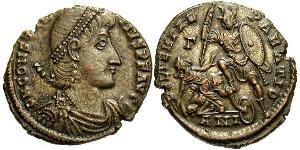 1 Centenionalis Empire romain (27BC-395) Bronze Constance II (317 - 361)