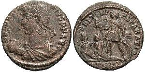 1 Centenionalis Empire romain (27BC-395) Bronze Constance II (317 - 361)