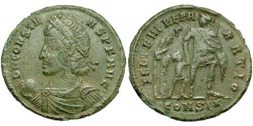 1 Centenionalis Empire romain (27BC-395) Bronze Constant I (320-350)