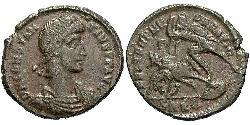 1 Centenionalis Roman Empire (27BC-395) Bronze Constantius II (317 - 361)