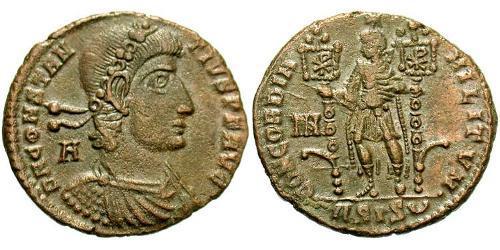 1 Centenionalis Roman Empire (27BC-395) Bronze Constantius II (317 - 361)