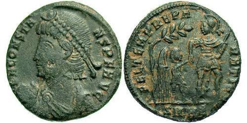 1 Centenionalis Roman Empire (27BC-395) Bronze Constans I (320-350)
