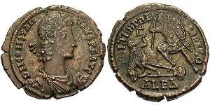 1 Centenionalis Römische Kaiserzeit (27BC-395) Bronze Constantius II(317 - 361)