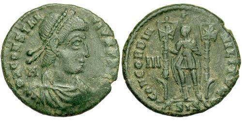 1 Centenionalis Römische Kaiserzeit (27BC-395) Bronze Constantius II(317 - 361)
