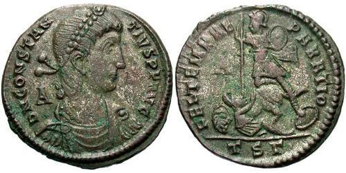 1 Centenionalis Römische Kaiserzeit (27BC-395) Bronze Constantius II(317 - 361)