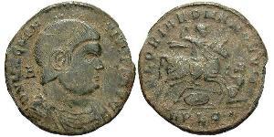 1 Centenionalis Impero romano (27BC-395) Bronzo Magnenzio (303-353)