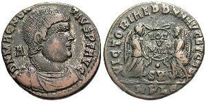 1 Centenionalis Impero romano (27BC-395) Bronzo Magnenzio (303-353)
