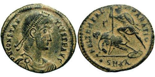 1 Centenionalis Impero romano (27BC-395) Bronzo Costanzo II (317 - 361)