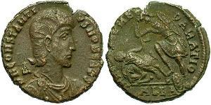 1 Centenionalis Римская империя (27BC-395) Бронза Требониан Галл (206-253)