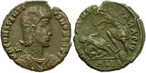 1 Centenionalis Римская империя (27BC-395) Бронза Требониан Галл (206-253)