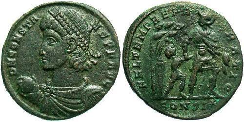 1 Centenionalis Римская империя (27BC-395) Бронза Констант I (320-350)
