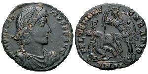 1 Centenionalis Римська імперія (27BC-395) Бронза Констанцій II (317 - 361)