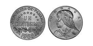 1 Centesimo Republic of Panama Bronze 