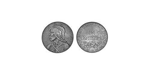 1 Centesimo Panamá Bronzo 