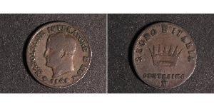 1 Centesimo Kingdom of Italy (Napoleonic) (1805–1814) Copper Napoleon (1769 - 1821)