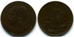 1 Centesimo Kingdom of Italy (1861-1946) Cuivre 