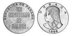 1 Centesimo Panama Kupfer 