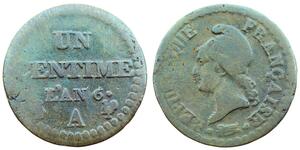 1 Centime France Cuivre 