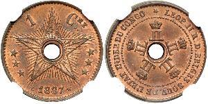 1 Centime Congo belge (1908 - 1960)  