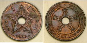 1 Centime Congo belge (1908 - 1960)  