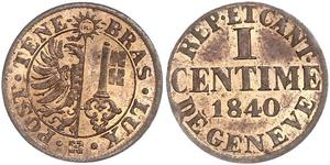 1 Centime Switzerland  