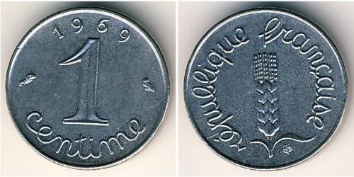 1 Centime 法蘭西第五共和國  