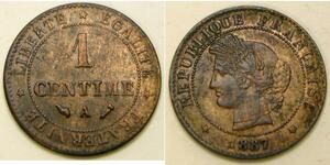 1 Centime 法兰西第三共和国 (1870 - 1940) 青铜 