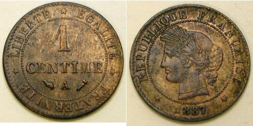 1 Centime 法兰西第三共和国 (1870 - 1940) 青铜 