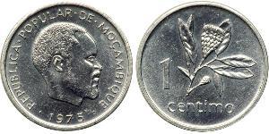 1 Centimo Mozambique (1975 - ) Aluminio 