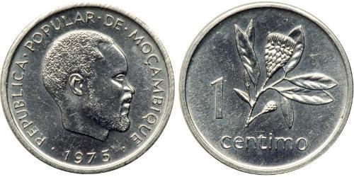1 Centimo Mozambique (1975 - ) Aluminio 