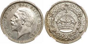 1 Corona Regno Unito (1922-) Argento Giorgio V (1865-1936)
