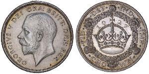 1 Corona Regno Unito (1922-) Argento Giorgio V (1865-1936)