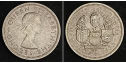 1 Corona Southern Rhodesia (1923-1980) Argento Elisabetta II (1926-2022)
