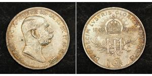 1 Corona Austria-Hungary (1867-1918) Silver Franz Joseph I (1830 - 1916)