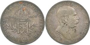 1 Corona Austria-Hungary (1867-1918) Silver Franz Joseph I (1830 - 1916)