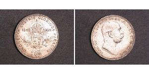 1 Corona Австро-Угорщина (1867-1918) Срібло Франц Иосиф I (1830 - 1916)