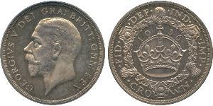 1 Crown Feriind Kiningrik (1922-) Argent George V (1865-1936)