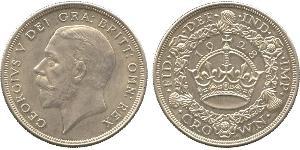 1 Crown Feriind Kiningrik (1922-) Argent George V (1865-1936)