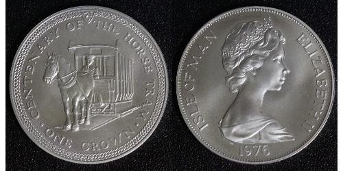1 Crown Isle of Man Copper/Nickel Elizabeth II (1926-2022)