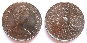 1 Crown United Kingdom (1922-) Copper/Nickel Elizabeth II (1926-2022)