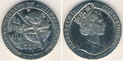 1 Crown Isle of Man Copper/Nickel Elizabeth II (1926-2022)
