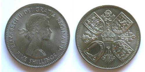 1 Crown Feriind Kiningrik (1922-) Cuivre/Nickel Elizabeth II (1926-2022)
