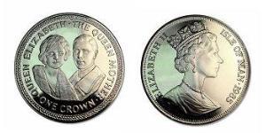 1 Crown Île de Man Cuivre/Nickel Elizabeth II (1926-2022)