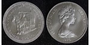 1 Crown Isle of Man Kupfer/Nickel Elizabeth II (1926-2022)