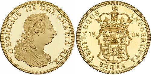 1 Crown Royaume-Uni Or George III (1738-1820)