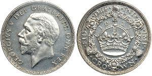 1 Crown Reino Unido (1922-) Plata Jorge V (1865-1936)