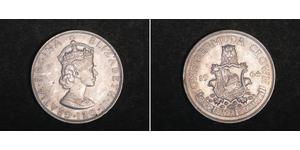 1 Crown Bermuda Silber Elizabeth II (1926-2022)