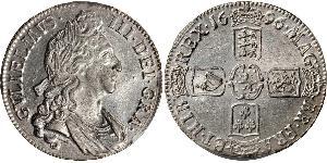 1 Crown Königreich England (927-1649,1660-1707) Silber Wilhelm III (1650-1702)
