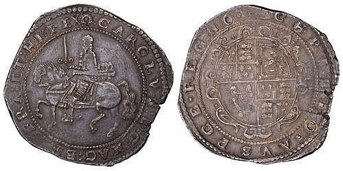 1 Crown Königreich England (927-1649,1660-1707) Silber Karl I (1600-1649)